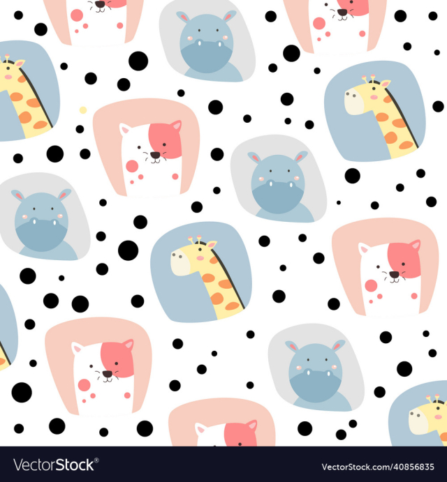 cute animal pattern