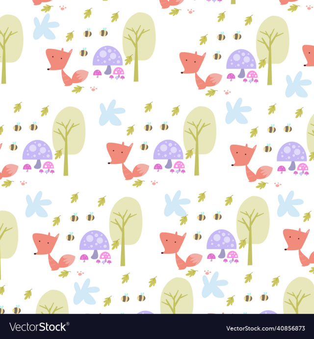 cute animal pattern