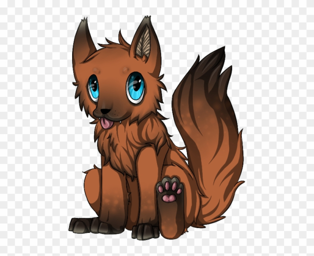 Cute Chibi Wolf - Cute Chibi Wolf