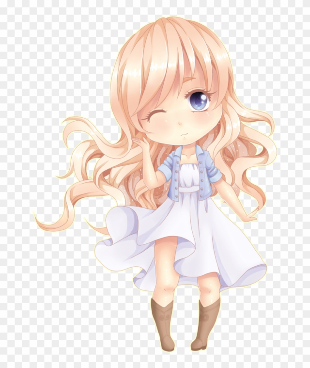 Cute - Cute Chibi Girl Png