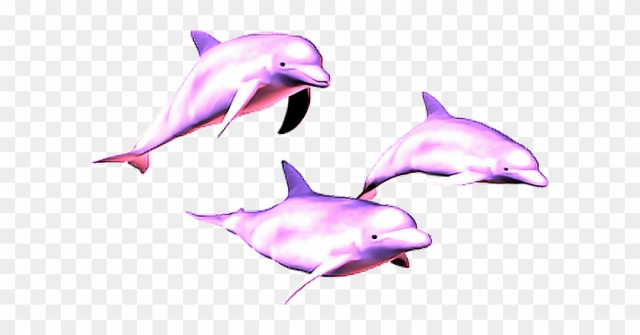 Delfines Rosa Vaporwave Vaporware Aesthetic - Vaporwave Dolphin Png