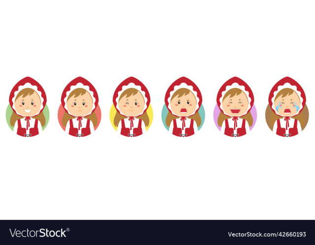 denmark avatar with various expression