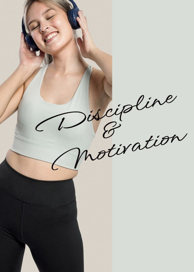 Discipline & motivation poster template, | Free PSD Template - rawpixel