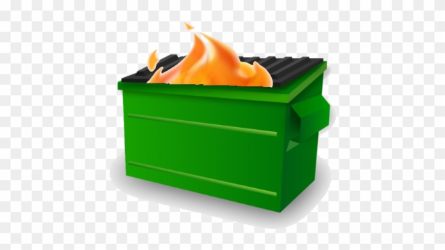 Dumpsterfire Fantasy Football - Dumpster Fire Emoji Slack