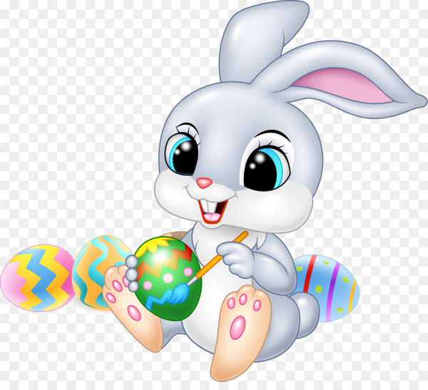 Easter Bunny Cartoon Illustration - Easter Bunny 