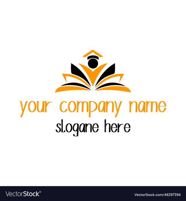 education sign symbol logo design