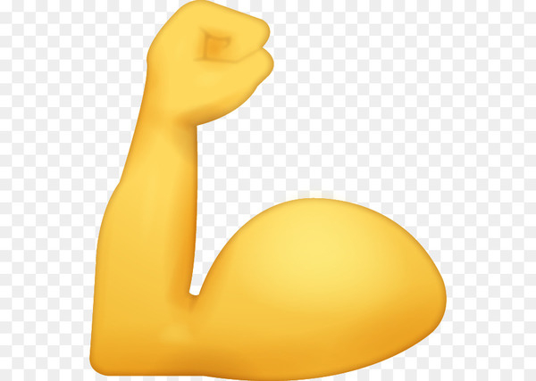 Emoji Biceps iPhone Muscle - workout