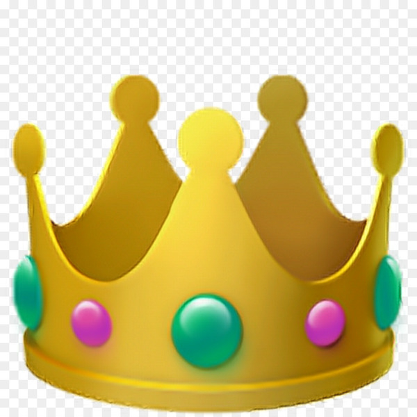 Emoji Quiz Sticker Emoji domain - Crown emoji