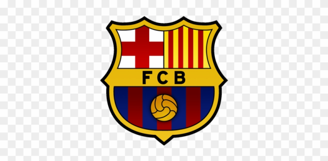 Escudo Del Barca - Barcelona Png