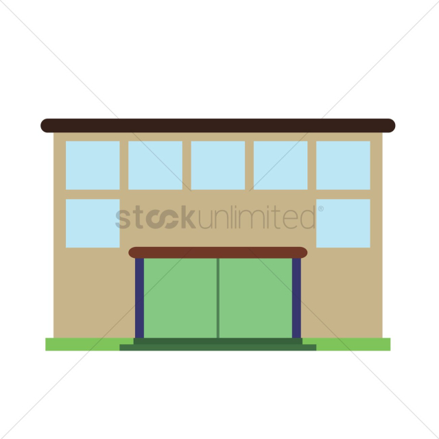 Exterior of a building