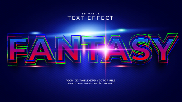 Fantasia Text Effect