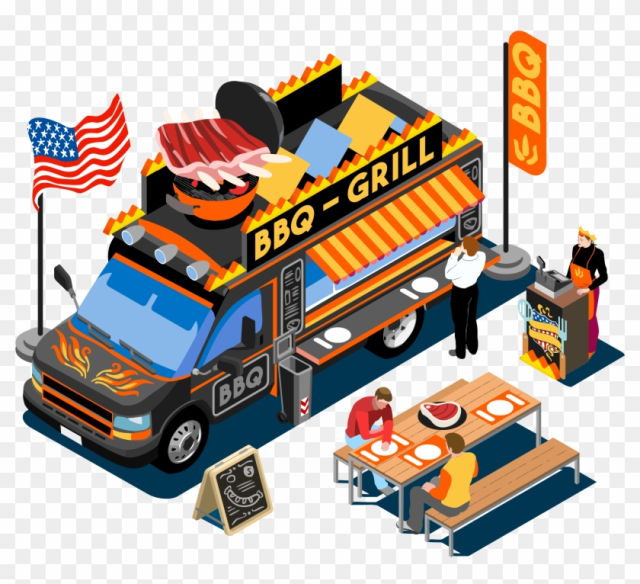 Fast Food Food Truck - Food