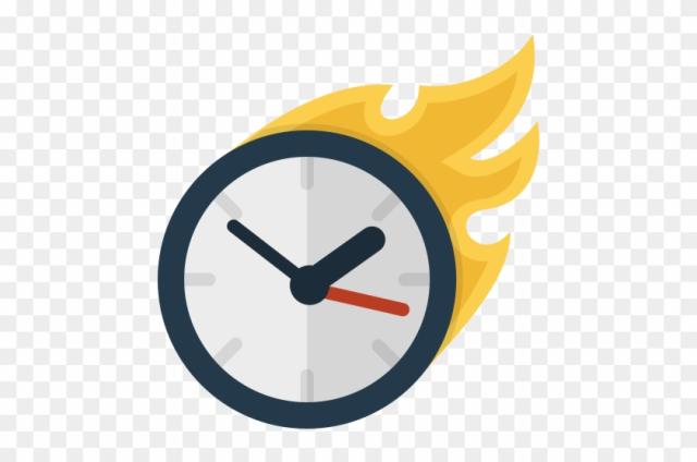 Fast Time Icon - Fast Clock Png