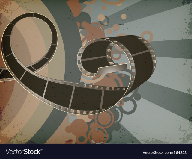 Film strip vector image