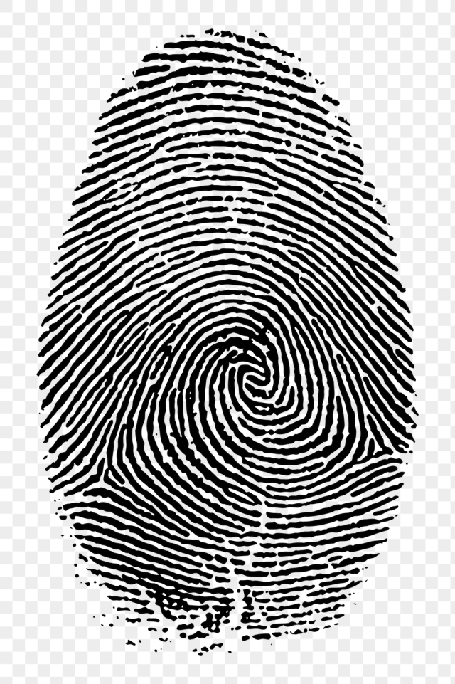 Fingerprint png sticker, vintage illustration, | Free PNG - rawpixel