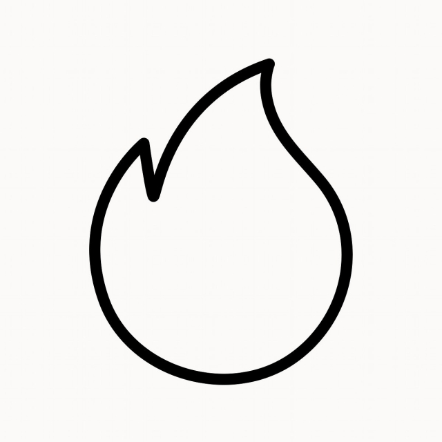 Free: Fire web outline icon for popular downloads | Free stock ...