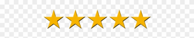 Five Clipart Gold Star - 4.5 Out Of 5 Stars