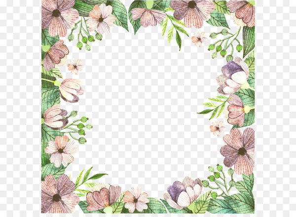 Floral design Flower Pattern - Vector floral border