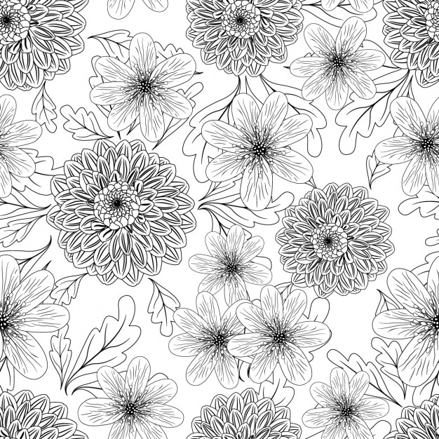 Floral pattern design