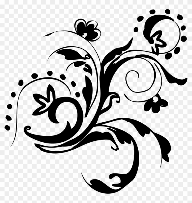 Flower Vector Png - Floral Vector Png