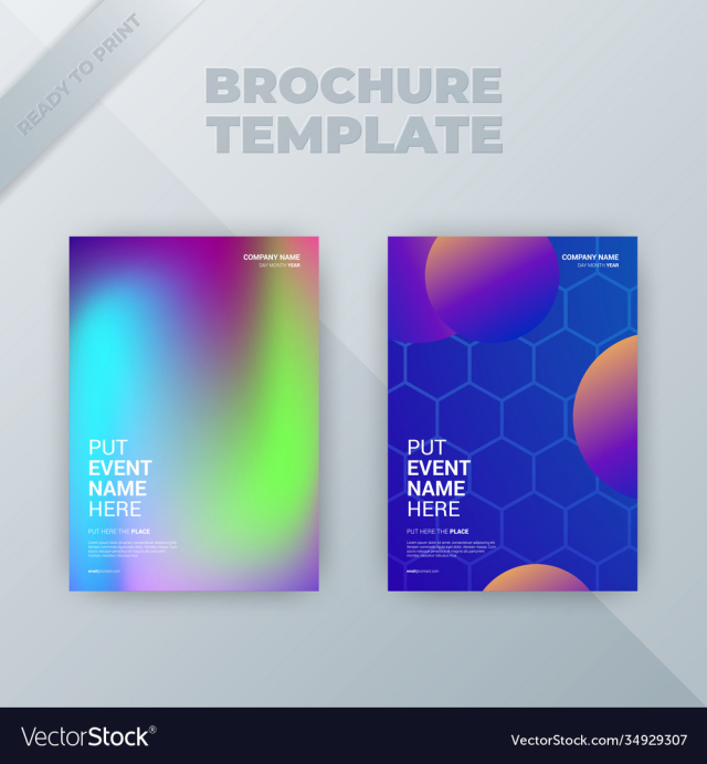 flyer brochure design template cover business