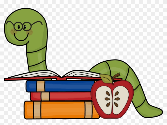 Free Book Clipart For Teachers Clipartxtras - Book Worm Clip Art