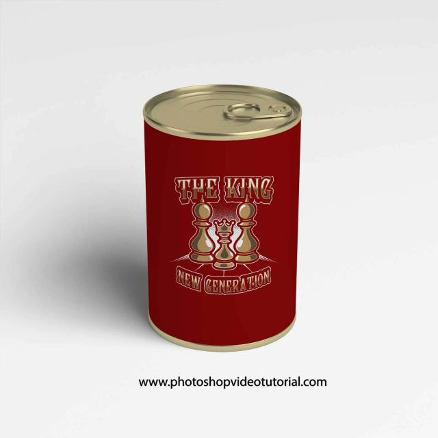 Free Can Label Mockups