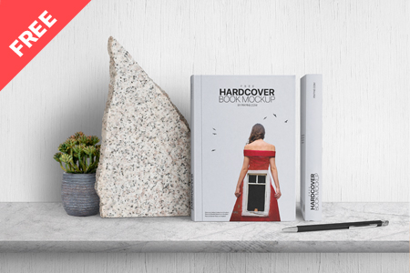 Free Hardcover Book Mockup hardcover book mockup free hardcover