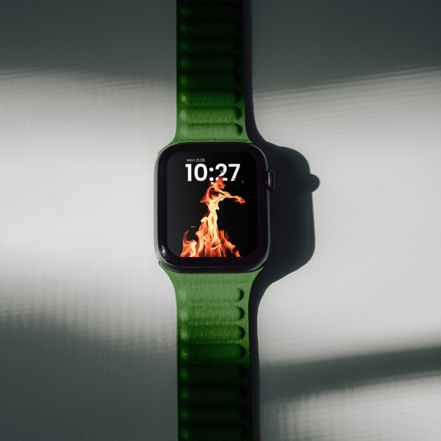 Free Lying Apple Watch Mockup