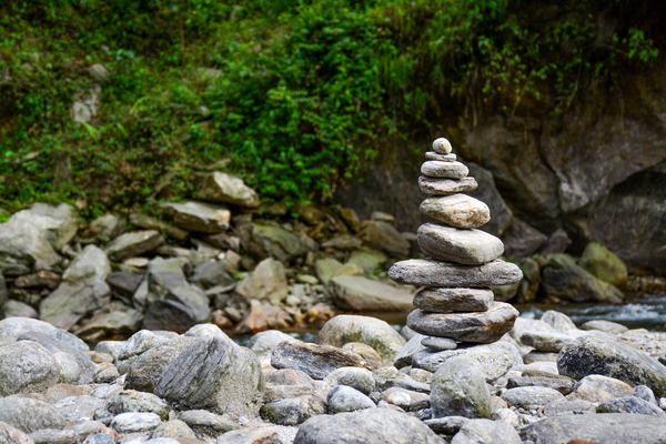 Free Photo of rock, stone, meditation