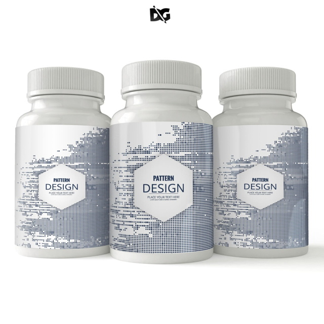 Free Product Bottle Label Mockup