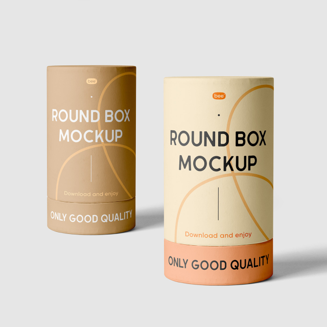 Free: Free Tall Tube Box Mockups - nohat.cc