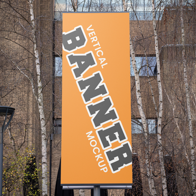 Free Tate Modern Banner Mockup