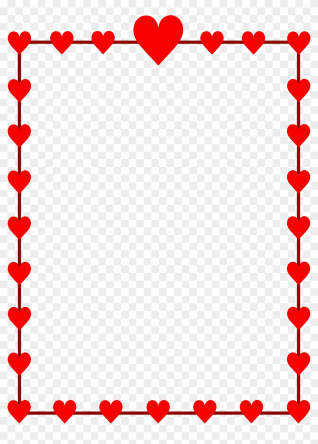 Valentine's Border Cliparts #2417599 | Clipart Library