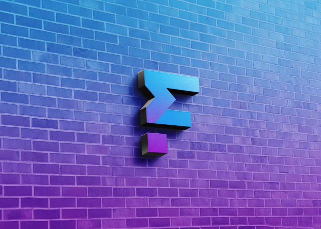 Freebies 3D Wall Logo Mockup - FREEBIES MOCKUP