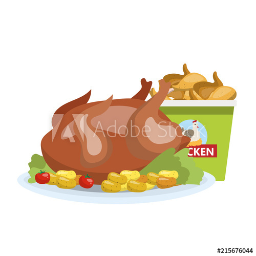 Fried chicken