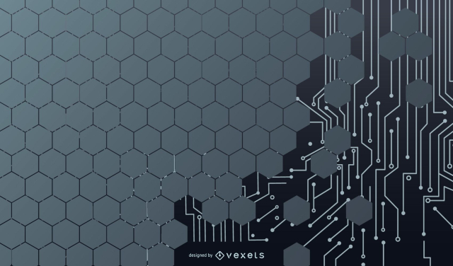 Futuristic Abstract Tech Digital Background Free Vector Download