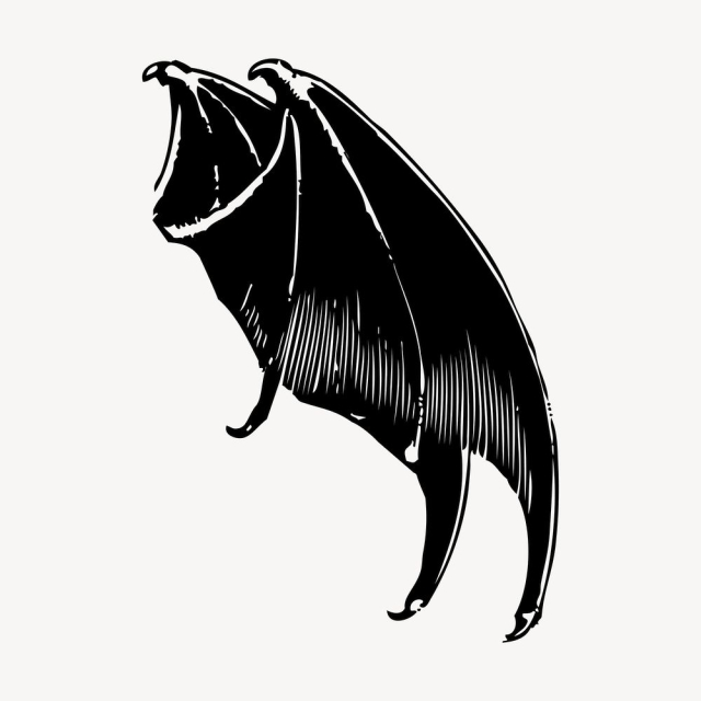 Gargoyle wings clipart, vintage demon | Free Vector - rawpixel