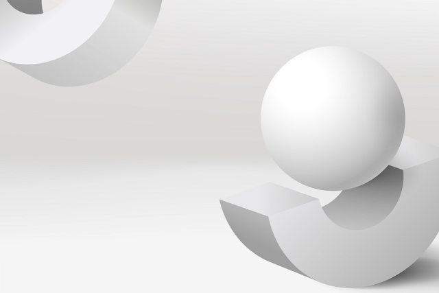 Geometric minimal background, 3D rendered | Free Vector - rawpixel