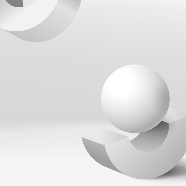 Geometric minimal background, 3D rendered | Free Vector - rawpixel