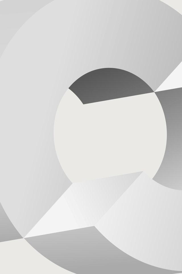 Geometric ring background, white minimal | Free PSD - rawpixel