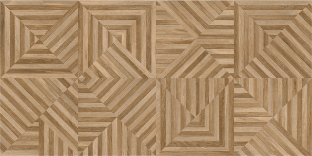Geometric Wood Pattern