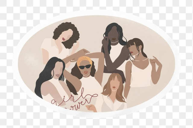 Free: Girl power cursive handwriting, diverse | Free PNG - rawpixel ...