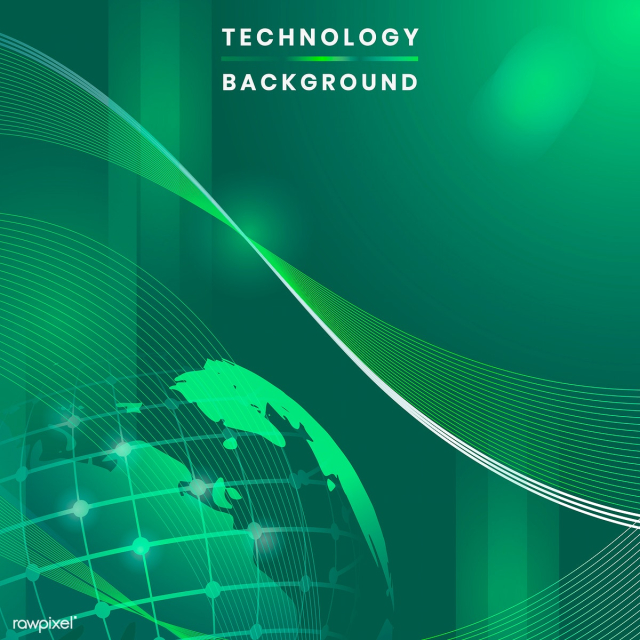 Global technology background | Free stock vector - 579857