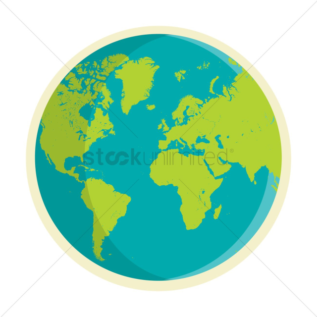 Globe icon. globe