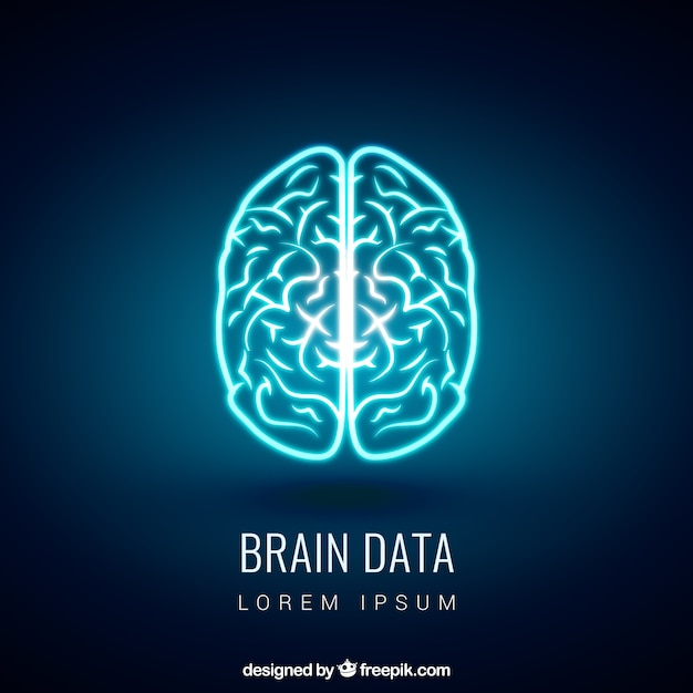 Glowing brain