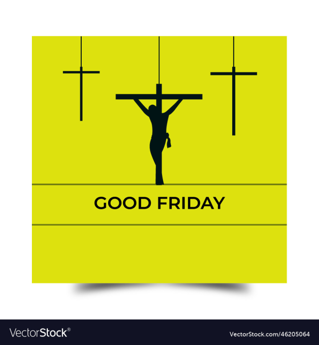 good friday background with jesus christ crucifixi