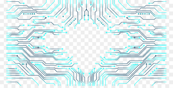 Graphic design Clip art - Electronic circuit board pattern vector