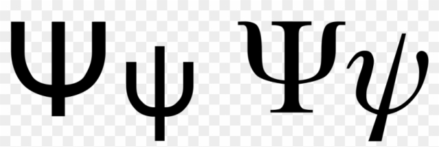 Greek Alphabet Psi - Psi Greek Alphabet