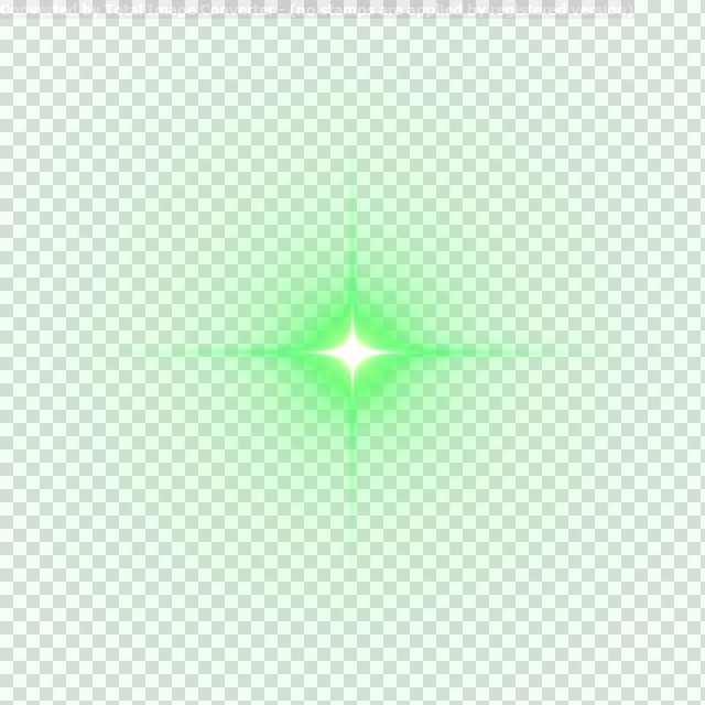 Green light, Light Luminous efficacy Green , Twinkle Green Light Star transparent background PNG clipart